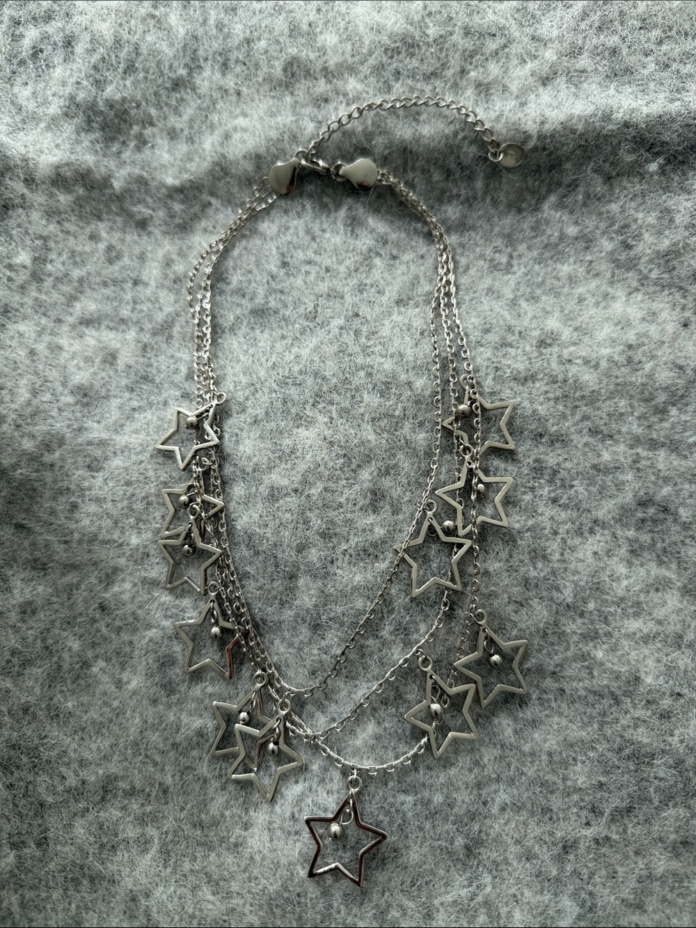 Silver Star Multi-Layer Necklace - Women Jewelry